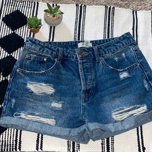 Jean shorts